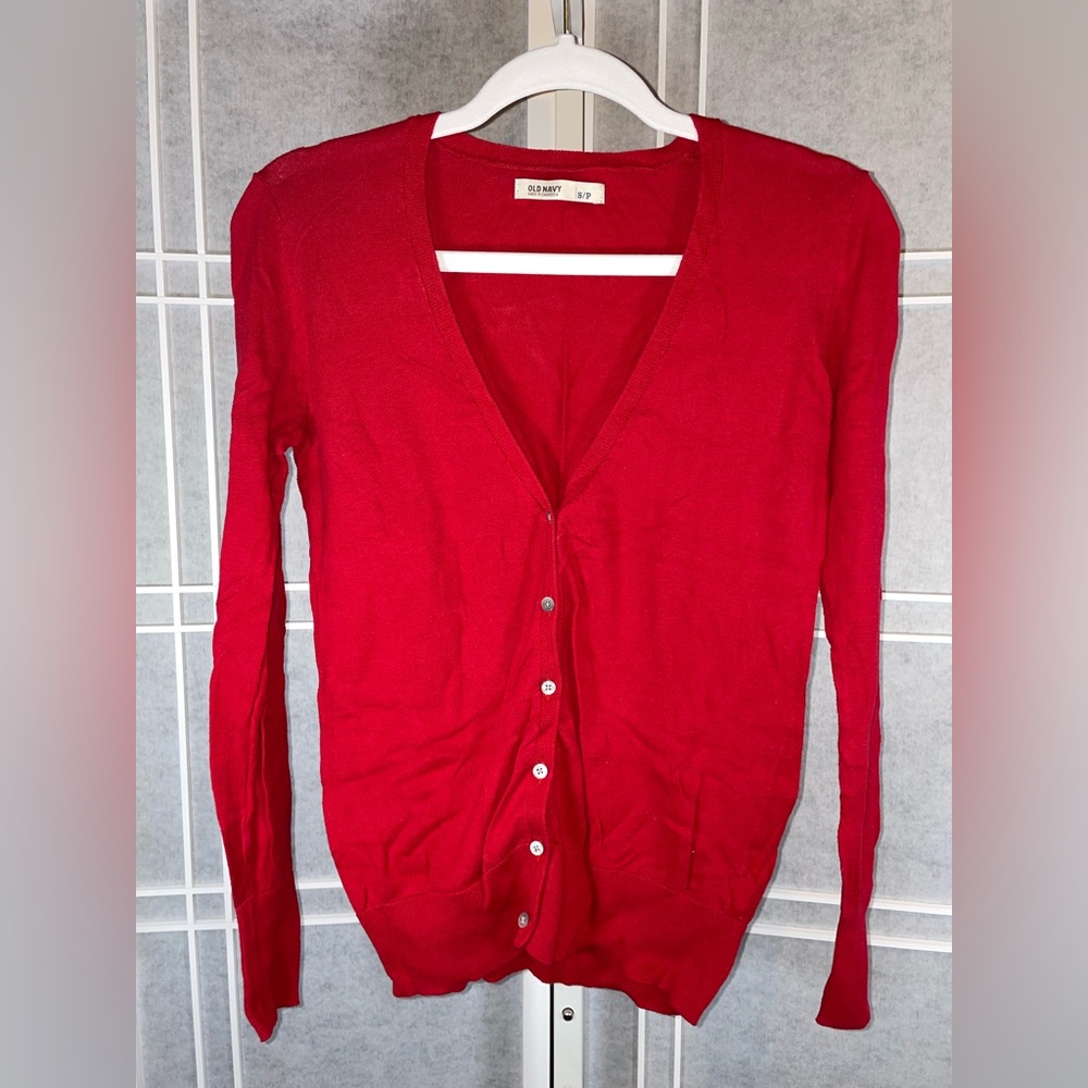 Red Cardigan